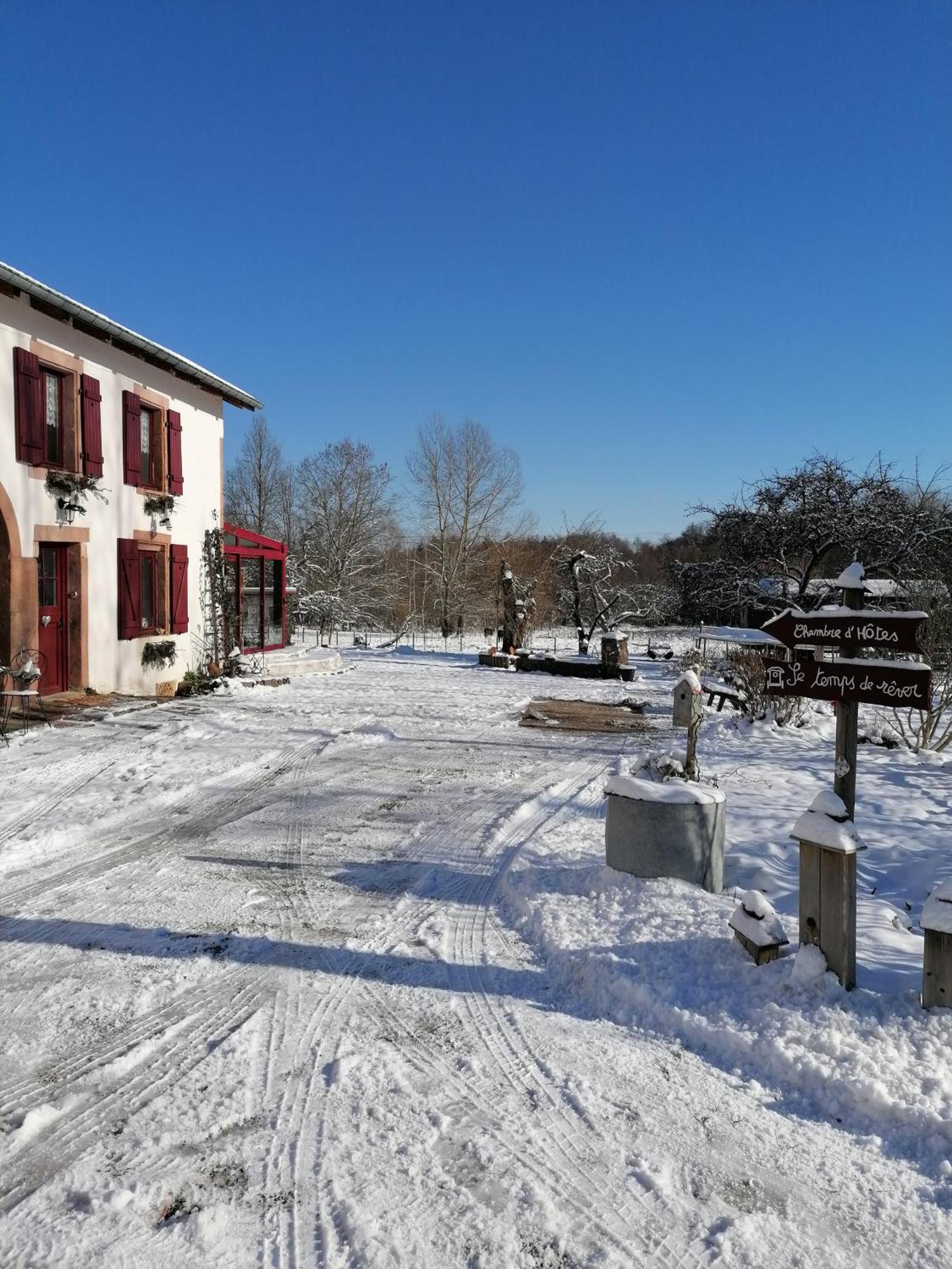 Bed and Breakfast Roulotte le temps de rever à Saint-Michel-sur-Meurthe Extérieur photo